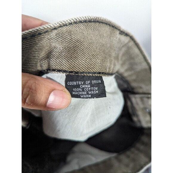 Red Ape Jean Men Sz 42 Olive Green Denim Straight Leg - Picture 8 of 8